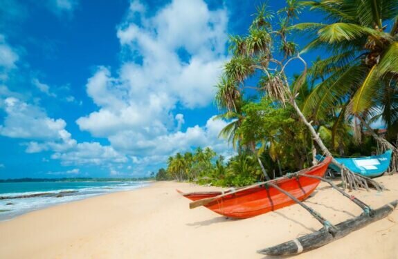 Untouched Tropical Beach, Sri Lanka