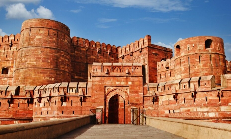 Entrance to Agra Fort, Agra, Uttar Pradesh