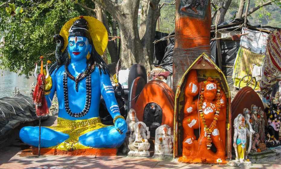 Clay Figure of Lord Shiva, Haridwar, Uttarakhand