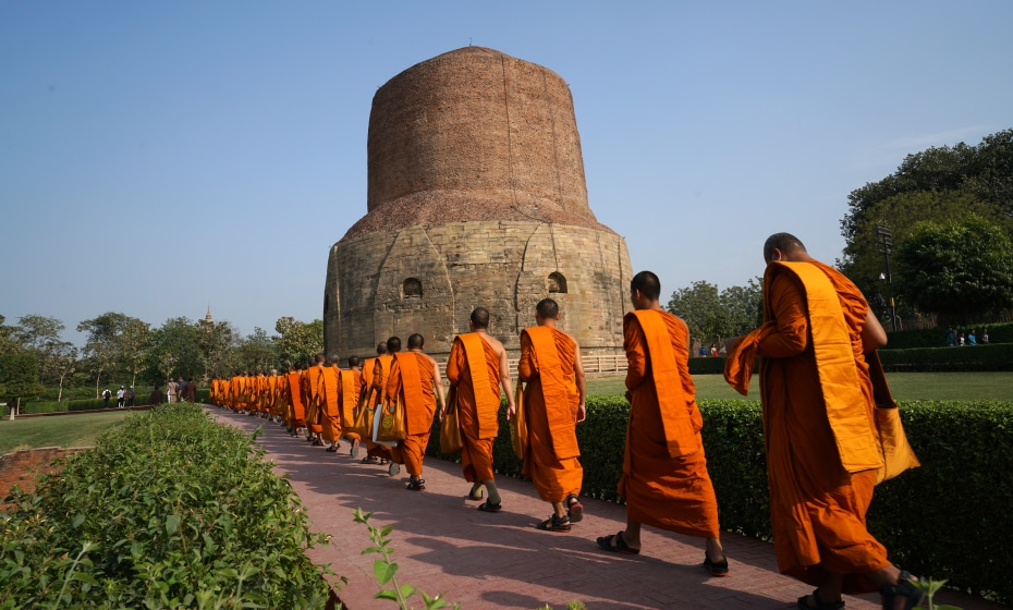 Dhamek Stupa, Sarnath, Varanasi, Uttar Pradesh