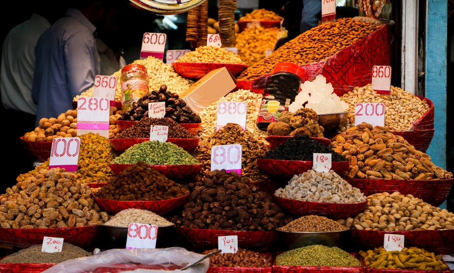 Dry Fruits Market, Chandni Chowk, Old Delhi