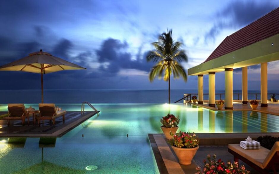 Honeymoon destinations in India Infinity Pool