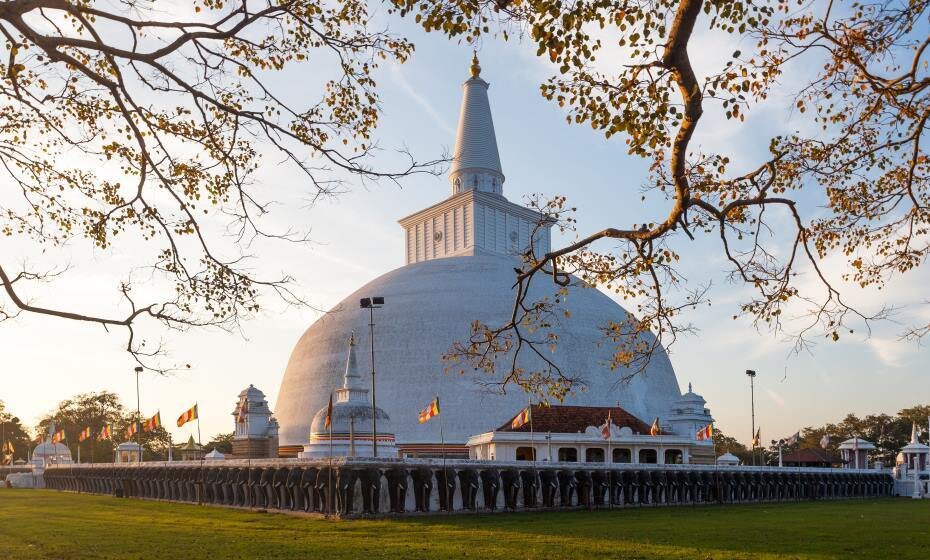 Mahatupa Big Dagoba, Anuradhapura, Sri Lanka