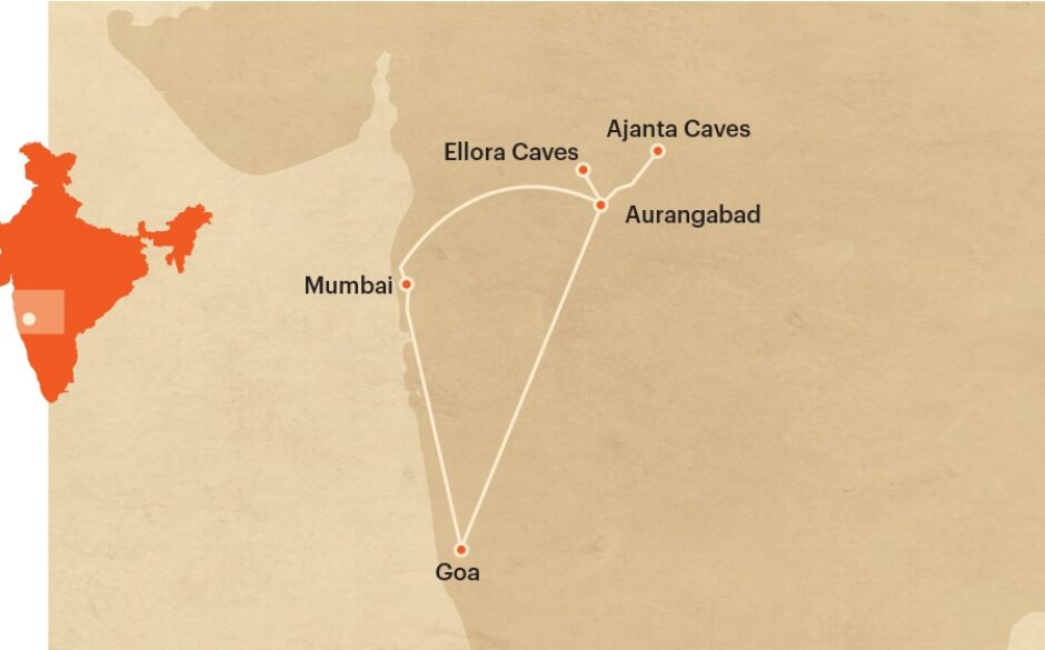 Mumbai, Ancient Caves and Goa Holiday