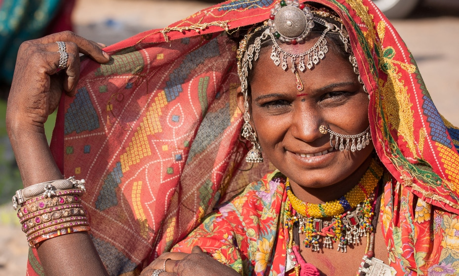 Beautiful Women at Jaisalmar, Rajasthan