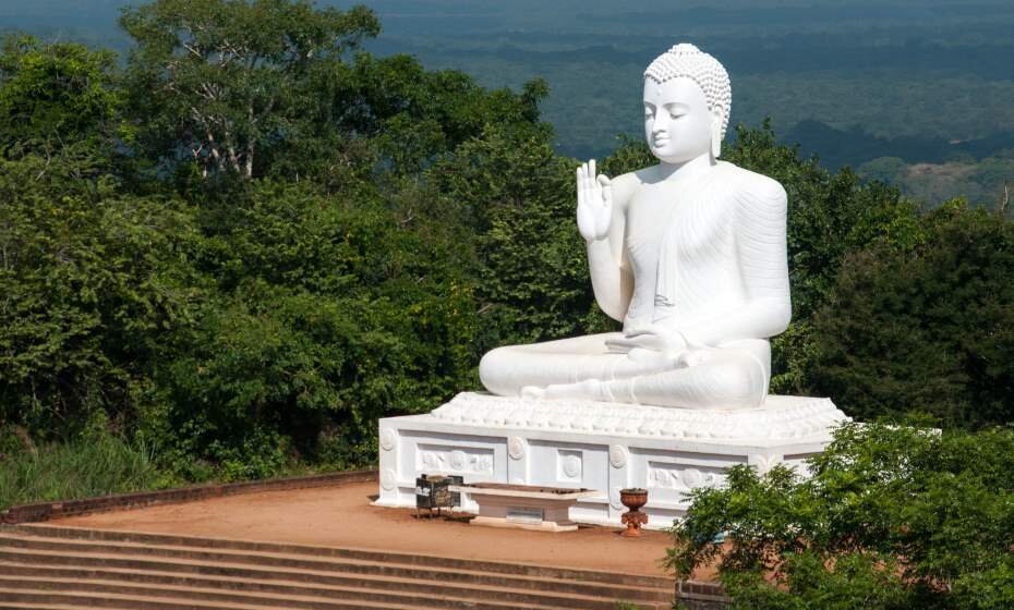 Buddha Statue, Mihintale, Sri Lanka