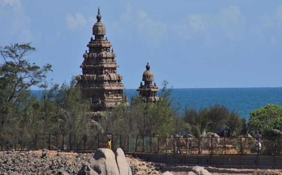 World Heritage Sites in South India Marapalipuram shore temple