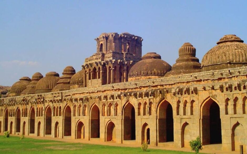 World Heritage Sites in South India hampi elephant stables