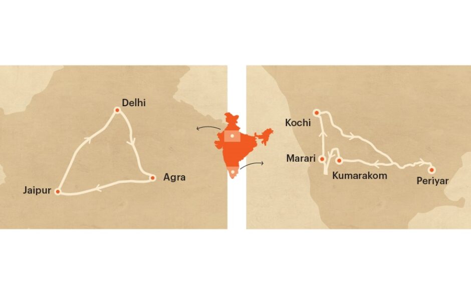 Group Golden Triangle and Kerala India Tour