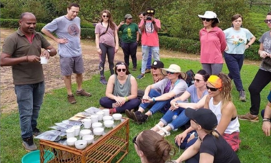 India Group Tour Tea Tasting