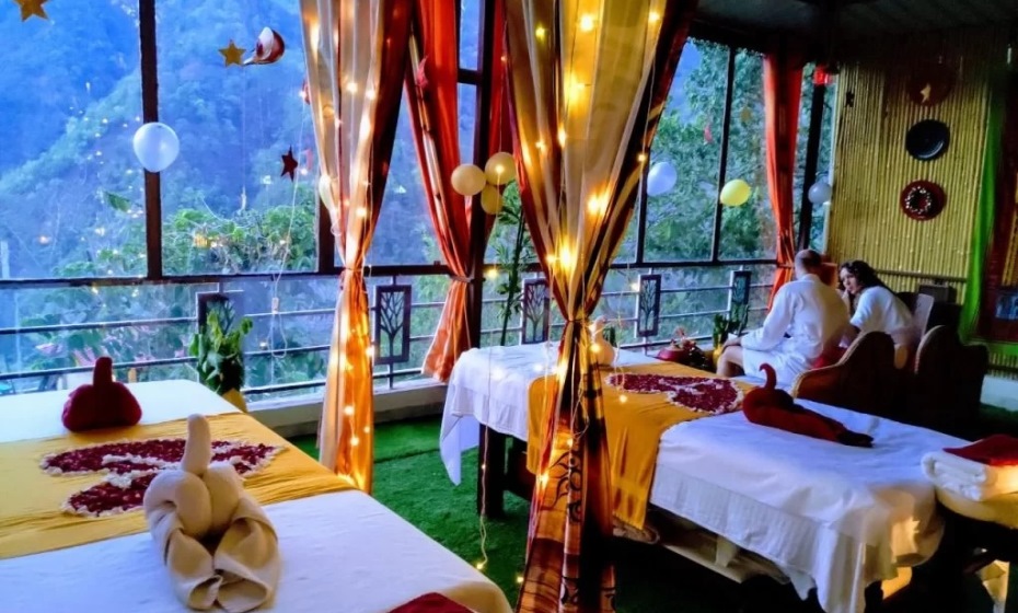 Royal Sunset Ayurveda Spa Experience at Veda5 Luxury Retreat in Rishikesh India