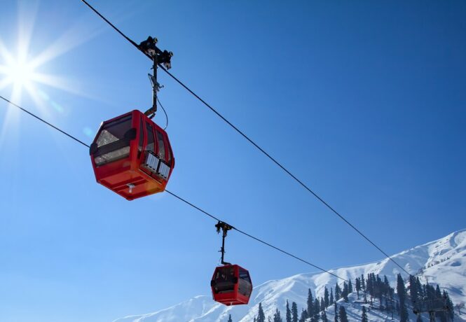 Unusual Experiences in India - Gondola Cable Car, Gulmarg, Jammu and Kashmir