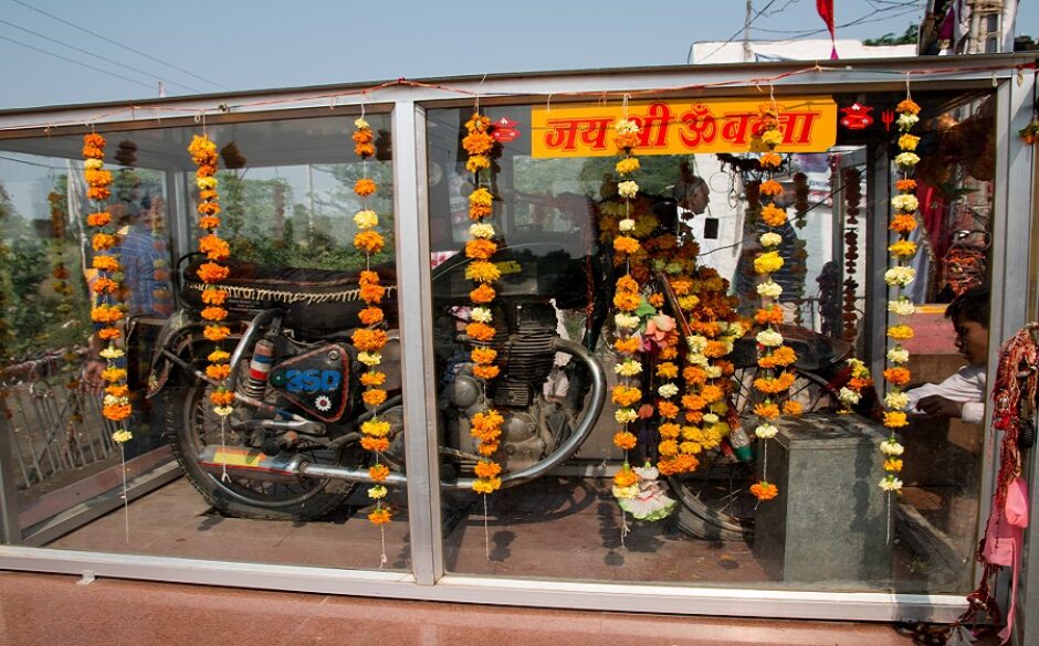 Pali Bullet Baba Motorcycle temple 930