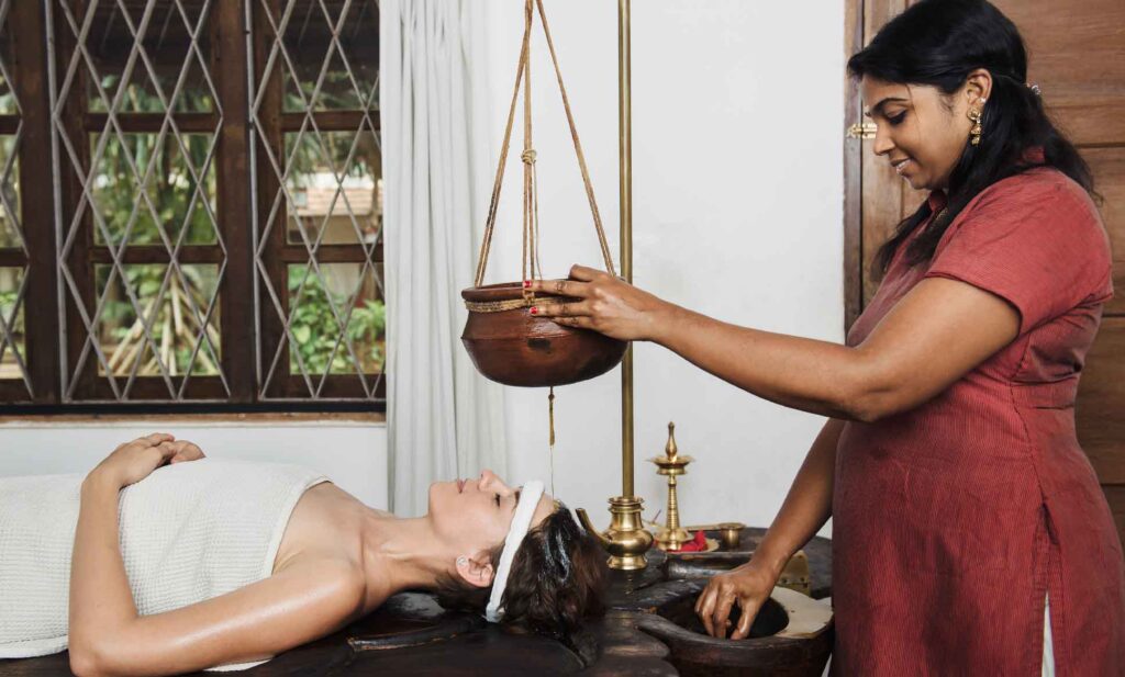 Traditional Ayurvedic massage, neeleshwar, Kerala