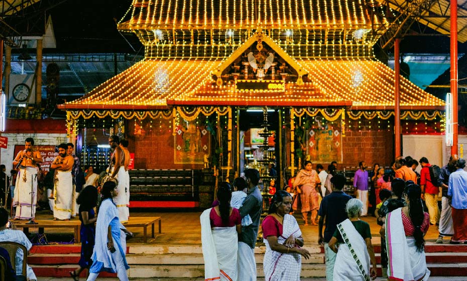 thrissur pooram, kerala