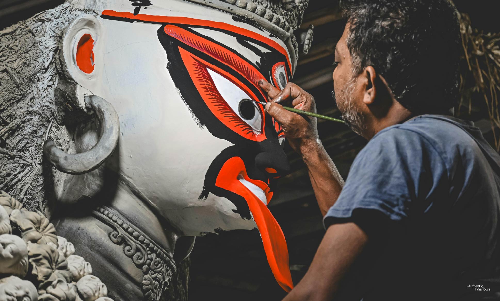 Idol Painting, Kolkata