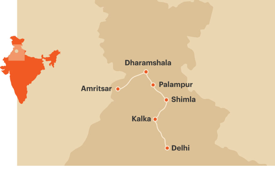 Foothills of Western Himalayas Final Resized Map