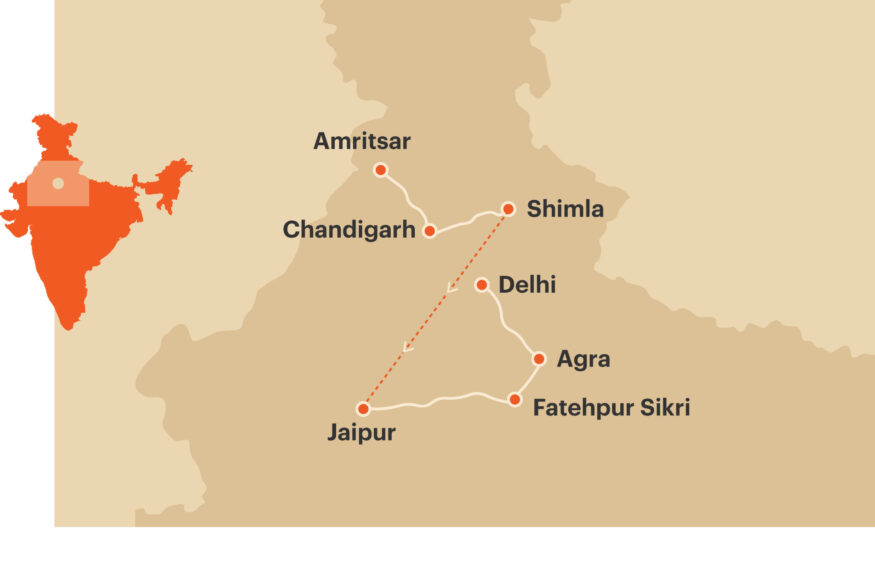 Golden Temple to Taj Final Resized Map