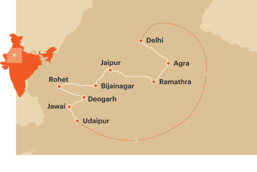 India Beyond Golden Traingle Final Resized Map