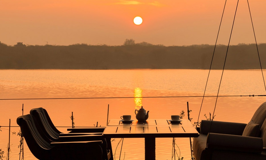 RAAS Chhatrasagar at sunset
