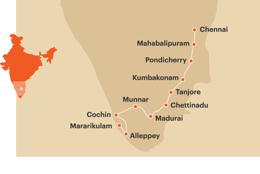 South India Temples spices Final Resized Map
