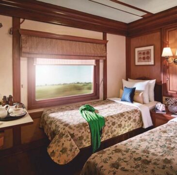 Deccan Odyssey Twin Bedroom 930