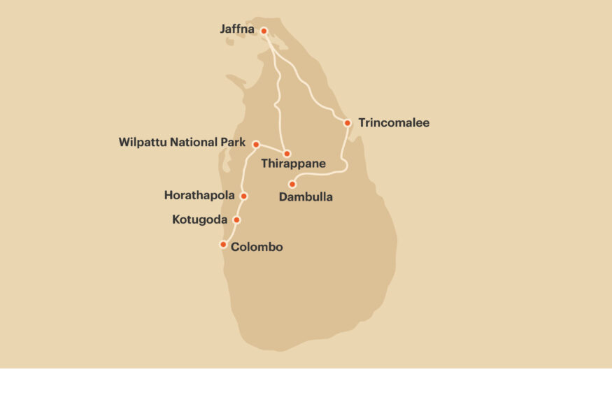 Sri Lanka North & Central Explorer Final Resized Map