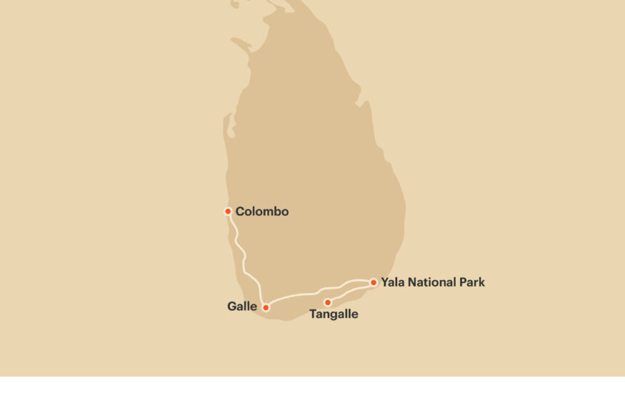 Sri Lanka's South Coast Final Resized Map